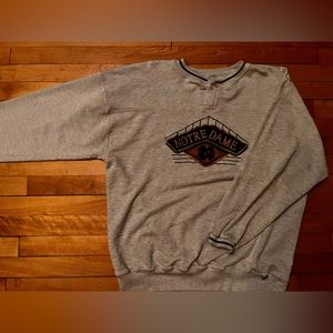 Vintage Noter Dame crew neck